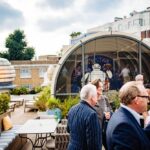 Michelin House Outdoors Event On Garden Terrace